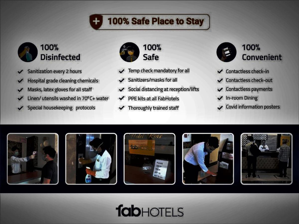Fabhotel Mid Town Grand Panchkula Esterno foto